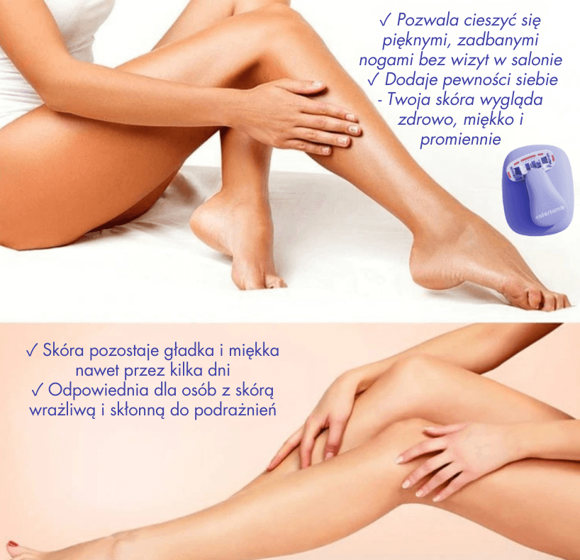 Colorlamb Zestaw Sensitive - perfekcyjna gładkość bez podrażnień
🔄 2 wymienne ostrza w zestawie