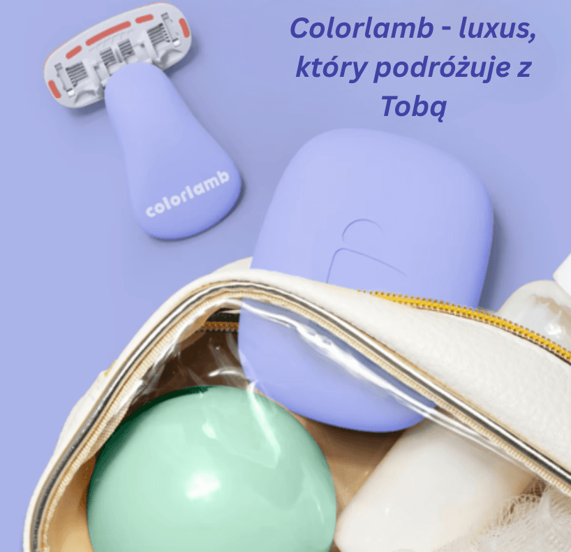 Colorlamb Zestaw Sensitive - perfekcyjna gładkość bez podrażnień
🔄 2 wymienne ostrza w zestawie