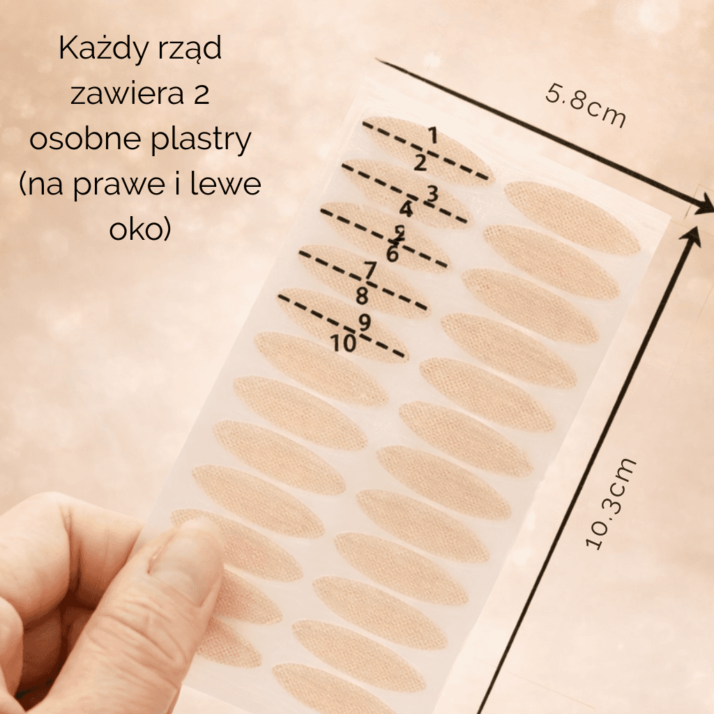 Liftique–  Taśmy liftingujące - Unieś Powieki w 30 sekund (192 szt.)